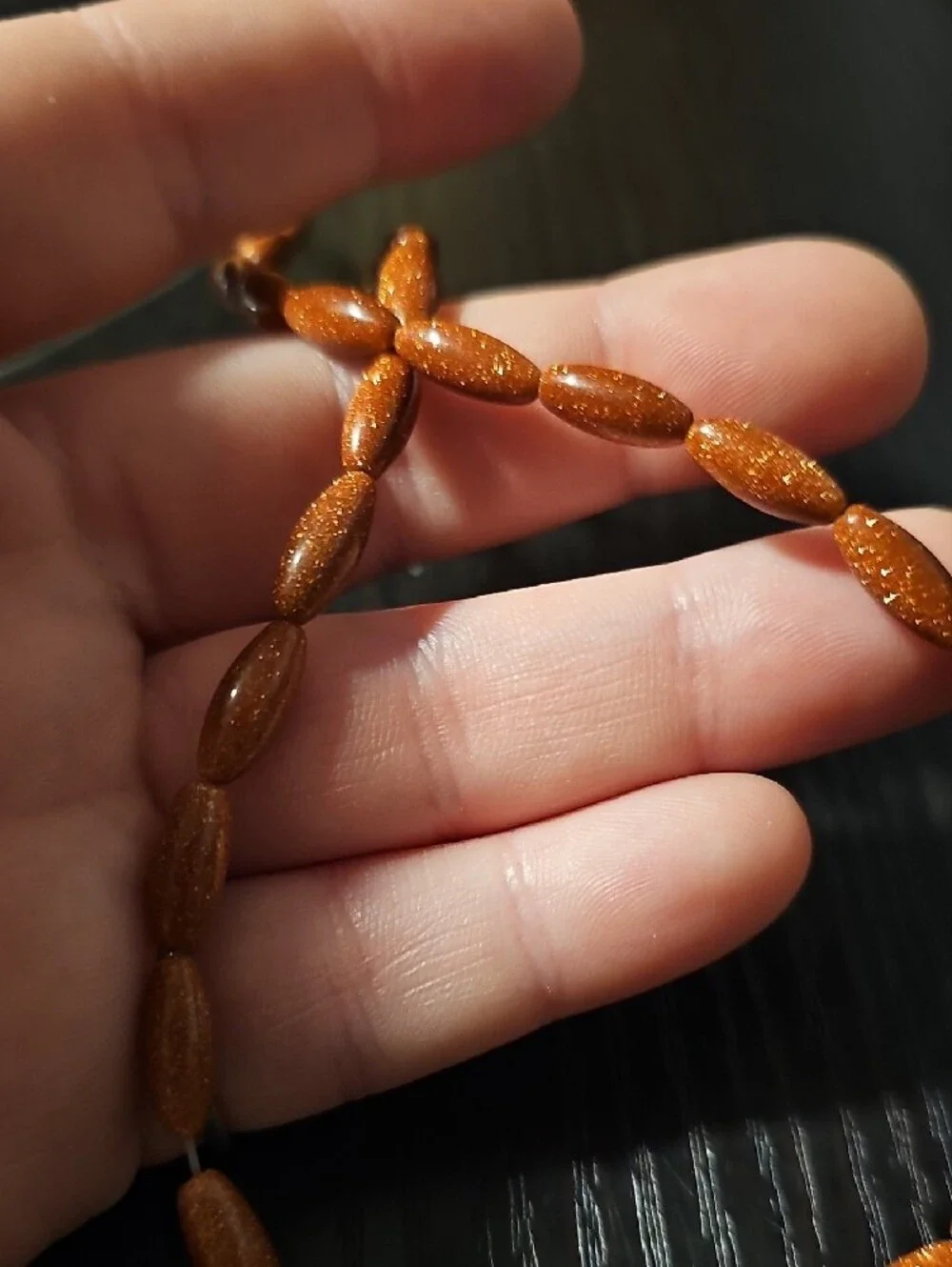 N/A vintage goldstone